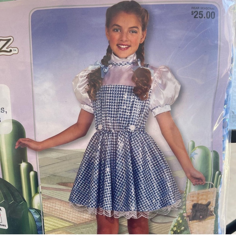 Kids Wizard of OZ Dorthy Costume